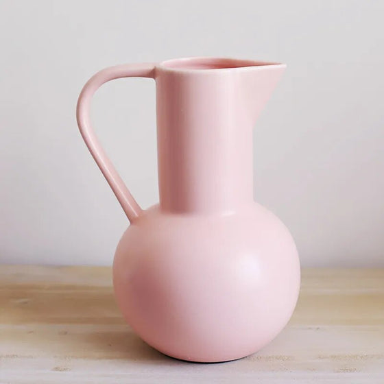 Simple Plain Ceramic Vase-DECORIZE