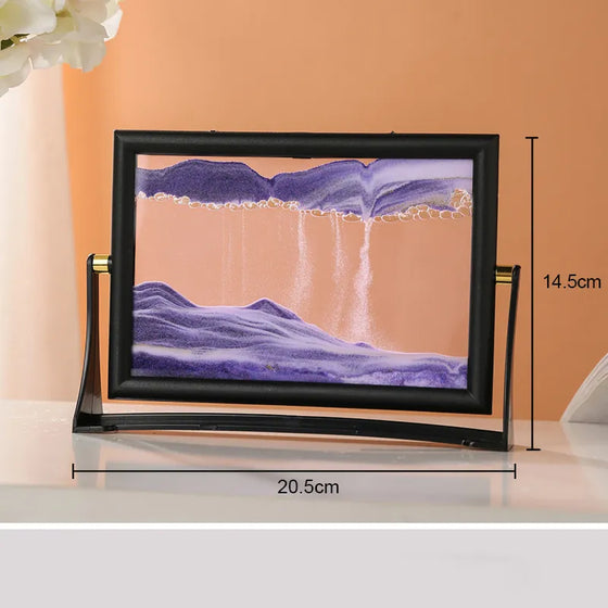 Rotatable Moving Sand Art Picture-DECORIZE