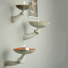  Mushroom Hanging Shelf Resin Wall-DECORIZE