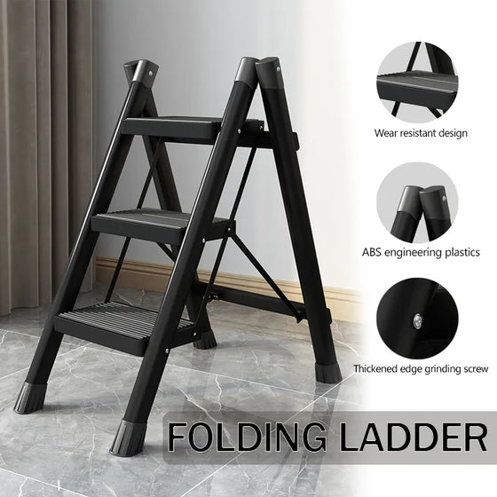 Multifunctional Folding Ladder Strong Load-bearing C-DECORIZE