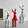 Rabbit Figurines Home Simple-DECORIZE