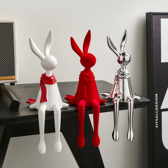 Rabbit Figurines Home Simple-DECORIZE