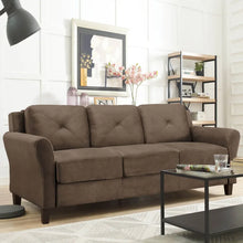  Lifestyle Solutions Taryn Curved Arms Sofa-DECORIZE