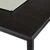 Deep Espresso Marble Dining Table-DECORIZE