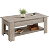 Rectangle Wooden Lift Top Coffee Table-DECORIZE