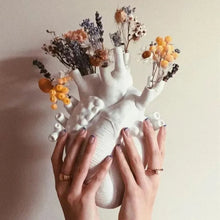  Heart-shaped vase resin vase-DECORIZE
