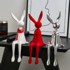 Rabbit Figurines Home Simple-DECORIZE