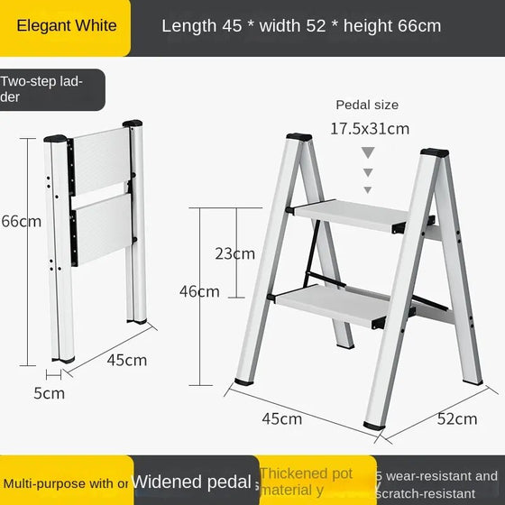 Multifunctional Folding Ladder Aluminum Alloy-DECORIZE