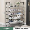 Simple Shoe Rack Metal Shoe Shelf-DECORIZE