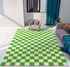 Color Checkerboard Plaid Carpet-DECORIZE