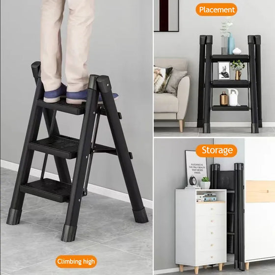 Multifunctional Folding Ladder Strong Load-bearing C-DECORIZE