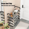 Simple Shoe Rack Metal Shoe Shelf-DECORIZE