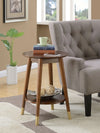 Convenience Concepts Wilson Mid Century Round End Table-DECORIZE