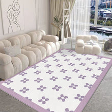  Nordic Checkerboard Living Room Carpet-DECORIZE