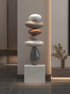 Shui Stone Statue Indoor Fashion Figurines-DECORIZE