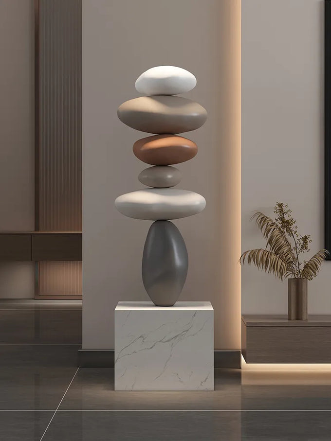  Shui Stone Statue Indoor Fashion Figurines-DECORIZE