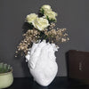 Heart-shaped vase resin vase-DECORIZE