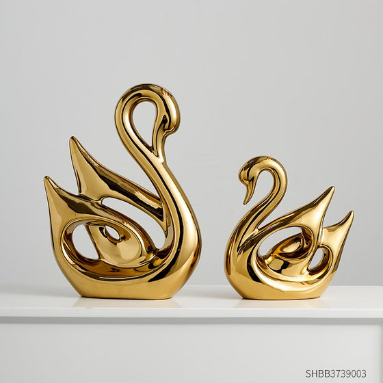 Gold Animal Figurines-DECORIZE