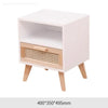 Wood Bedroom Bedside Table-DECORIZE