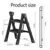 Multifunctional Folding Ladder Strong Load-bearing C-DECORIZE