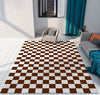 Color Checkerboard Plaid Carpet-DECORIZE