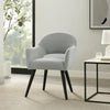 Polyester Dining Chair-DECORIZE