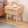 Wood Bedroom Bedside Table-DECORIZE