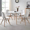 Round Modern Dining Table Mid Century Style-DECORIZE