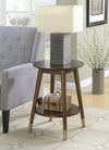 Convenience Concepts Wilson Mid Century Round End Table-DECORIZE