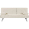 Convertible Folding Sofa with Armrest-DECORIZE