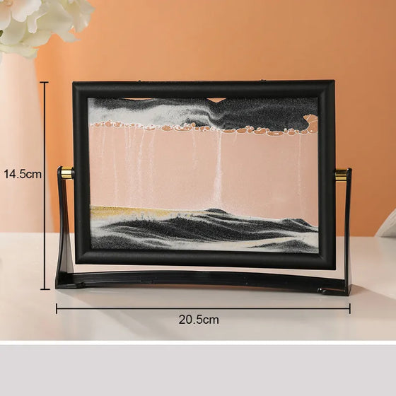 Rotatable Moving Sand Art Picture-DECORIZE