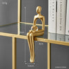 Desk Accessories Golden Figure Statue-DECORIZE