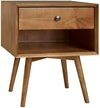 Mid Century Modern Wood Nightstand Side Table-DECORIZE