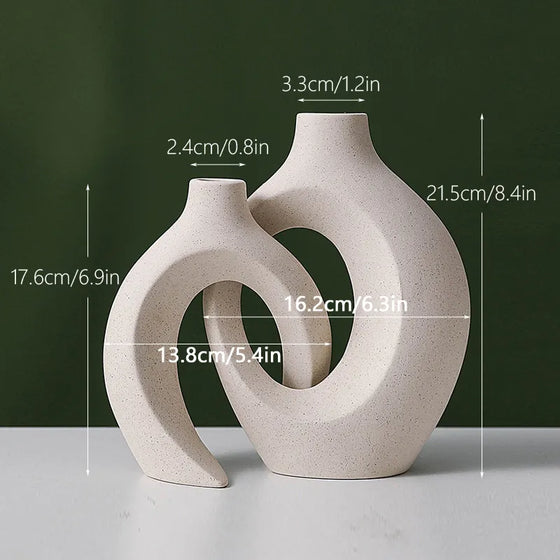 CAPIRON Luxury Decorative Ceramic Vase-DECORIZE