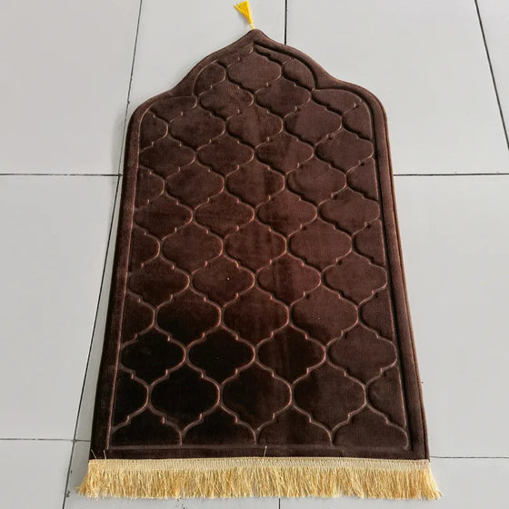 Non-slip Soft Portable Travel Prayer Rug-DECORIZE